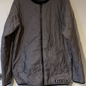 Burton Gray Puffer Jacket